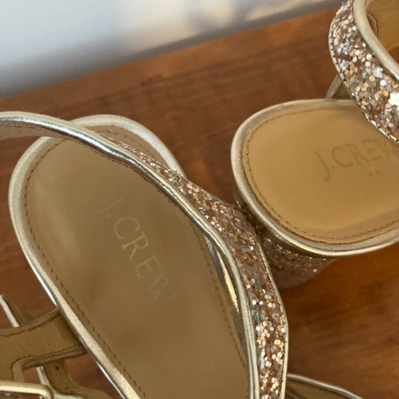 J. Crew Glitter Pointy-toe heels - Picture 4 of 9
